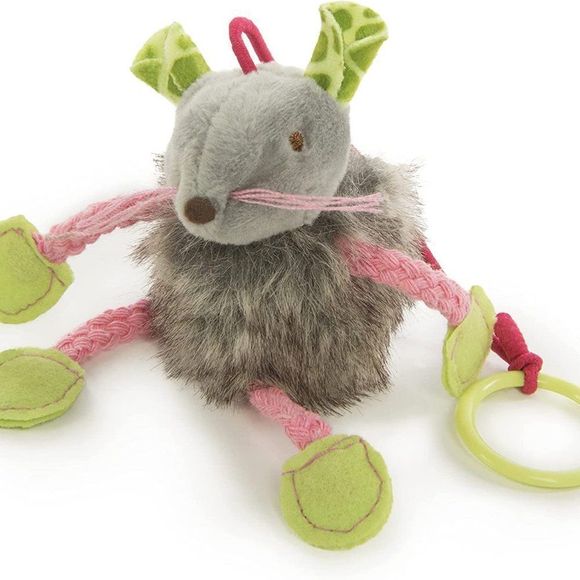 SmartyKat Bouncy Mouse Bungee Dangler Plush Cat Toy - Randomly Selected Color - Picture 6 of 8